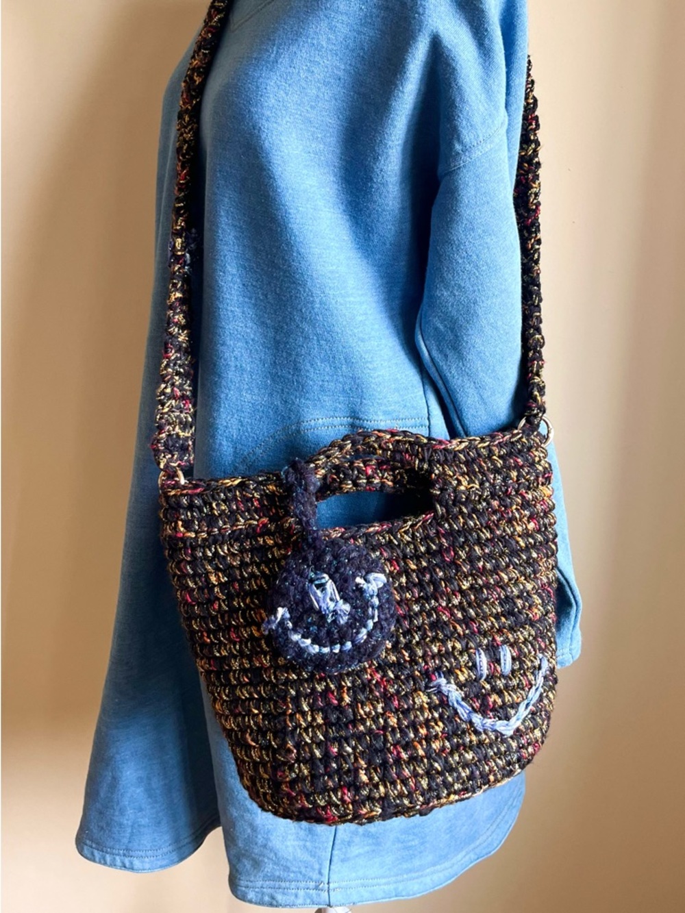 Handmade Crochet Tote Bag